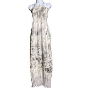 Lapis butterfly convertible butterfly print maxi  dress